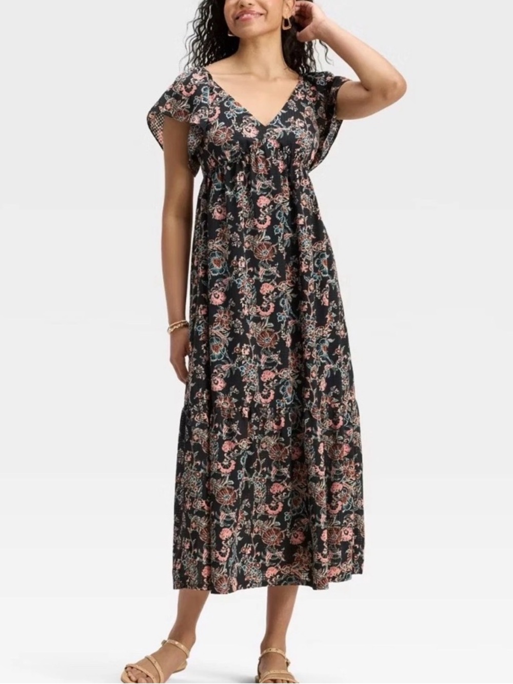 Nwt Universal Thread Maxi Floral Dress